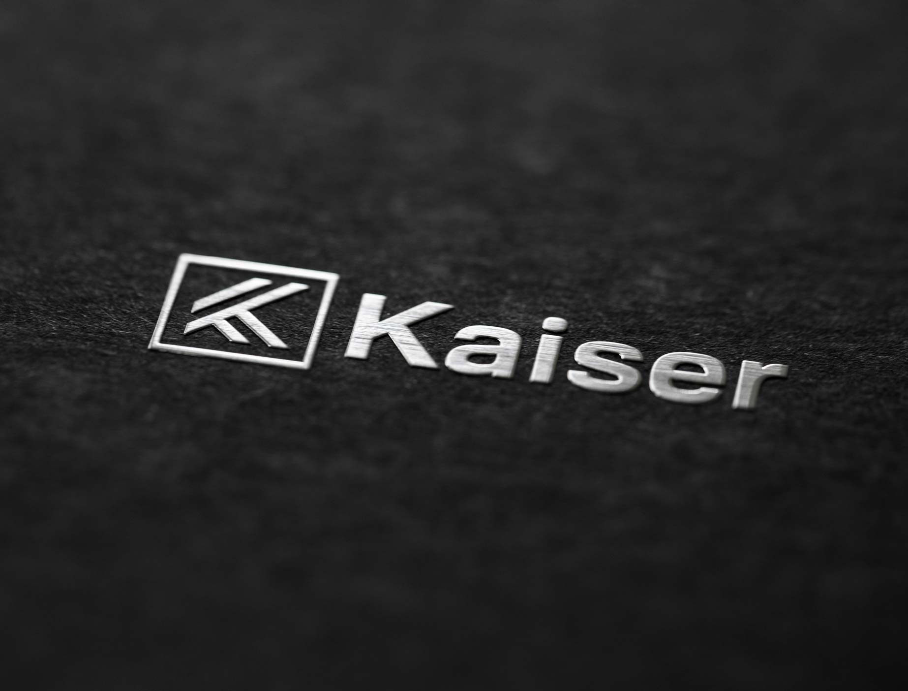 Das innerhalb des Corporate Design erstellte Logo der Schreinerei Kaiser.