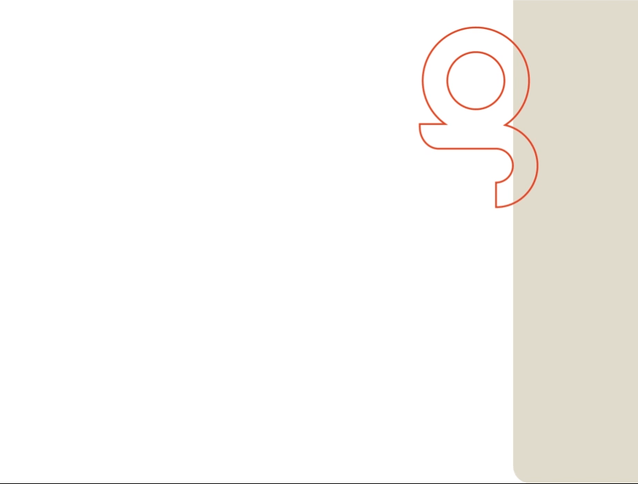 Grafisches Detail mit stilisiertem g aus der Schriftart bon gobert auf hellem Hintergrund – ein zentrales Gestaltungselement im Corporate Design des Modehauses gobert, das moderne Typografie und Markenidentität vereint.